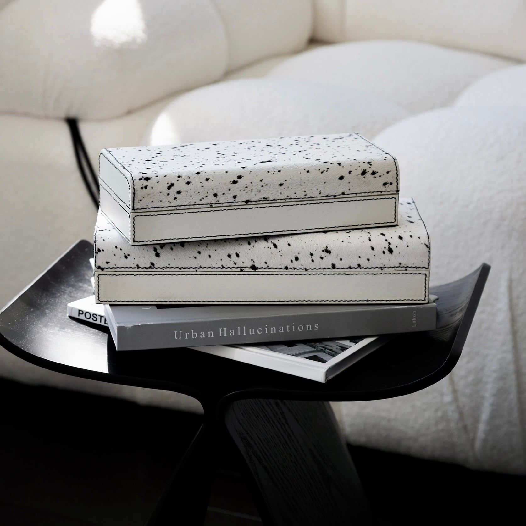 【アウトレット10%OFF】ホワイトホースシャギー ジュエリーボックス スモール