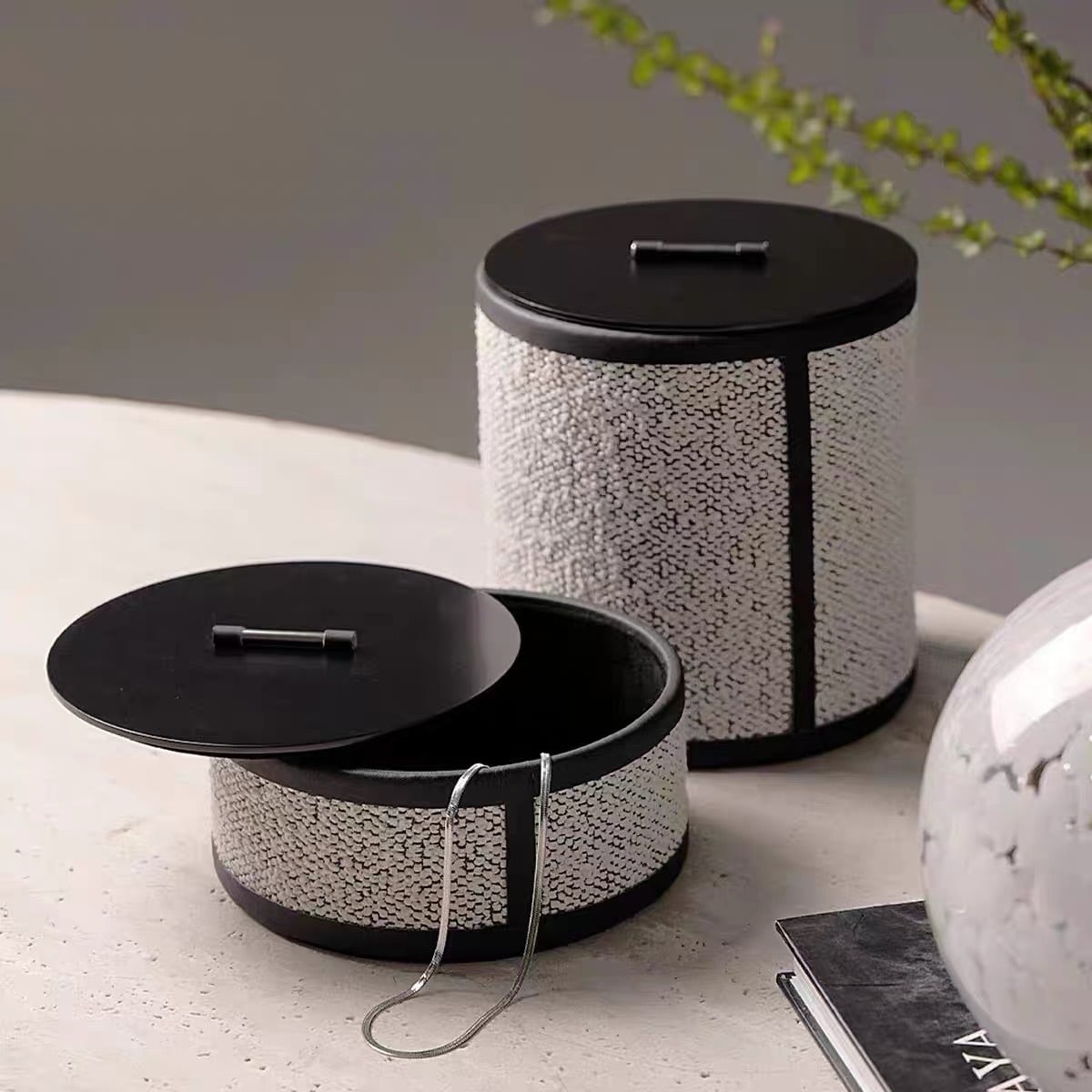 ファブリック インテリアボックス ラージ