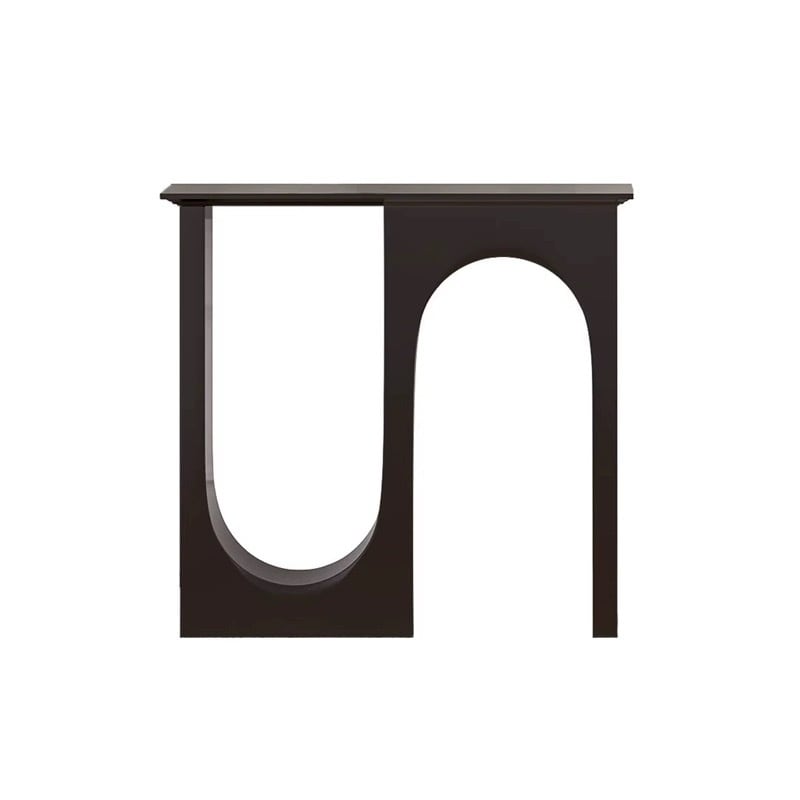 【アウトレット40 %OFF】即納 ブラックデザイン コンソールテーブル