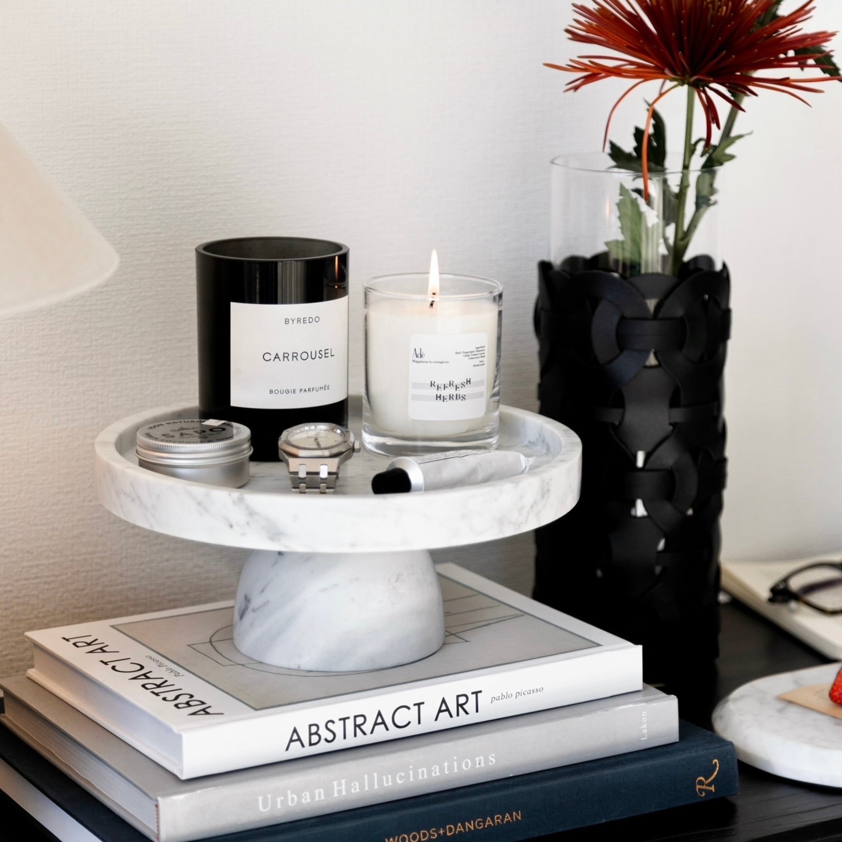 Ade×&classy 天然大理石コンポート