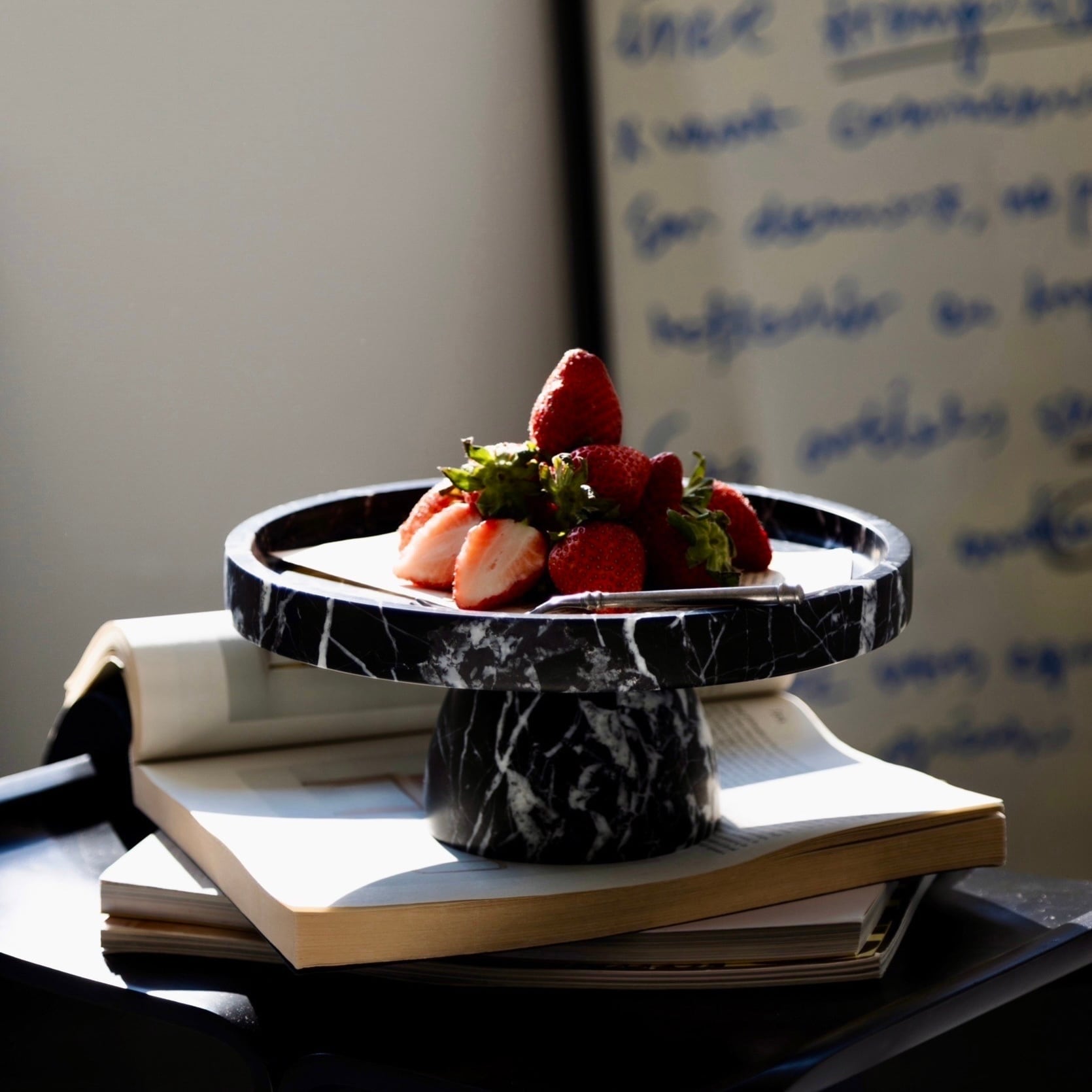 Ade×&classy 天然大理石コンポート