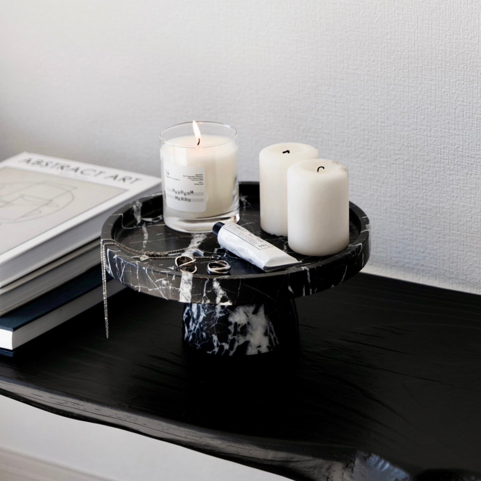 Ade×&classy 天然大理石コンポート