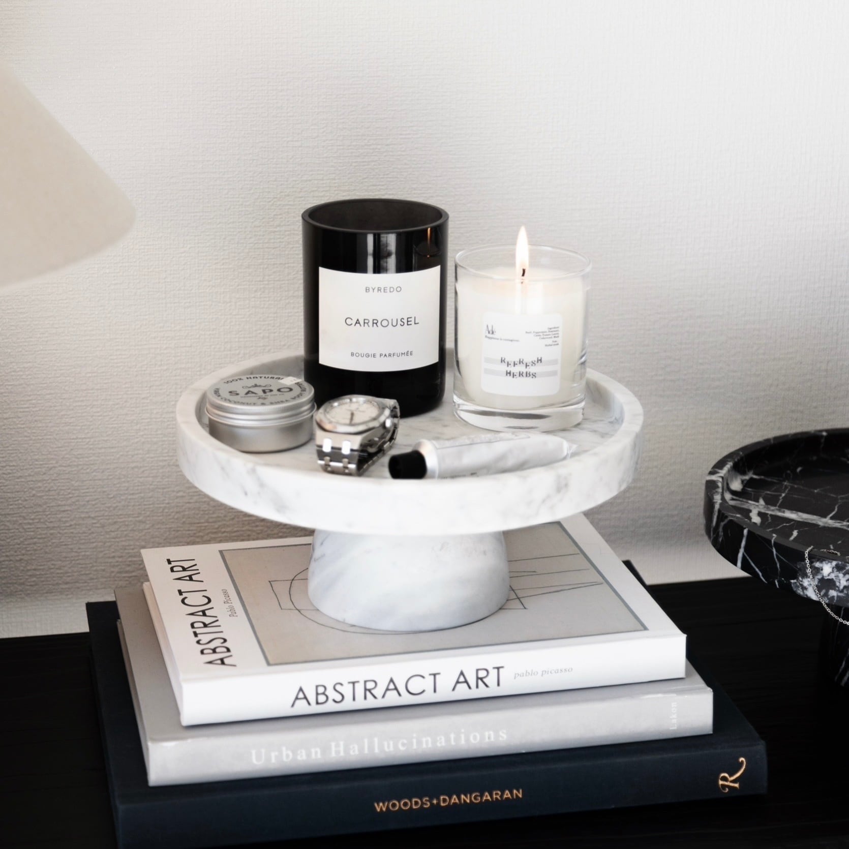 Ade×&classy 天然大理石コンポート