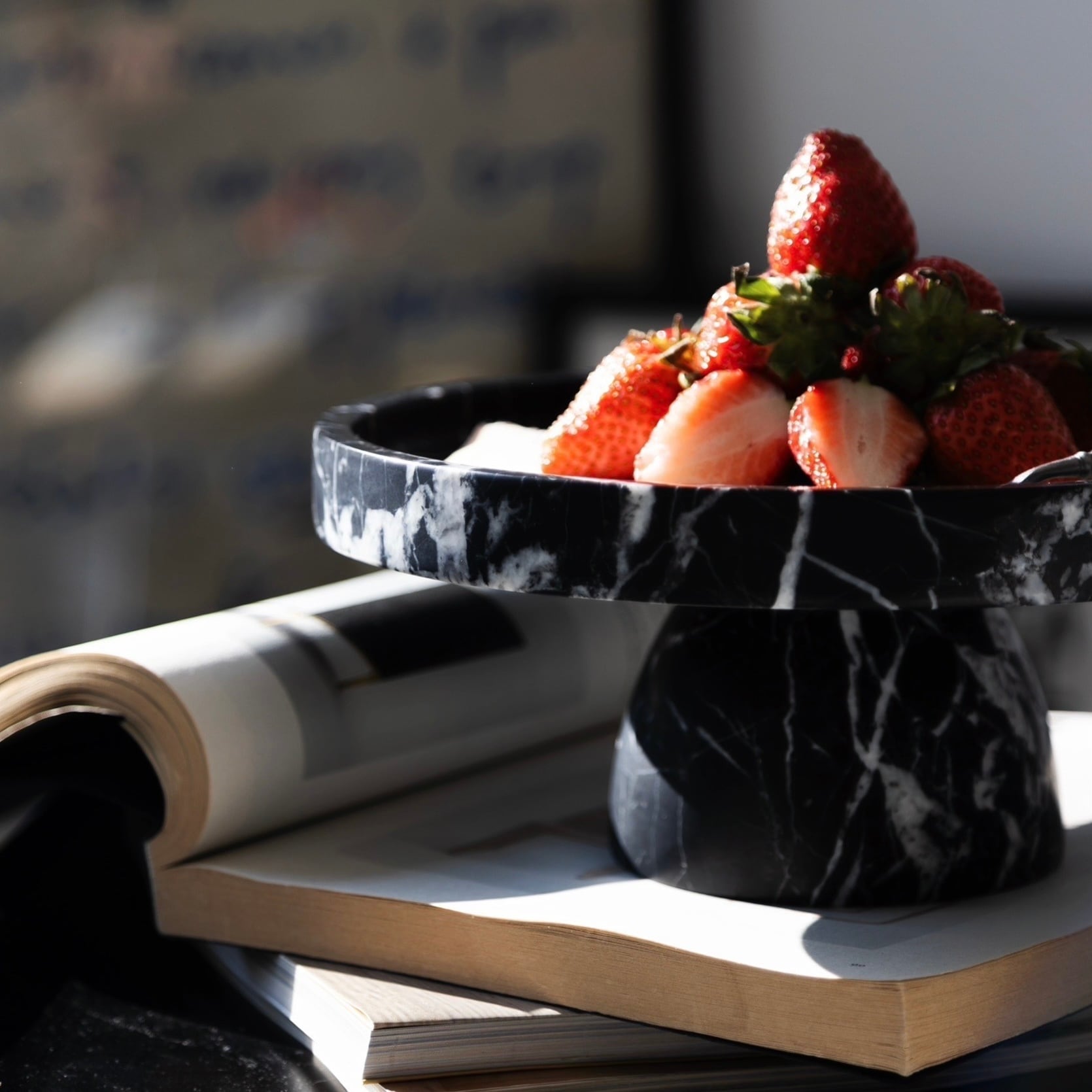 Ade×&classy 天然大理石コンポート