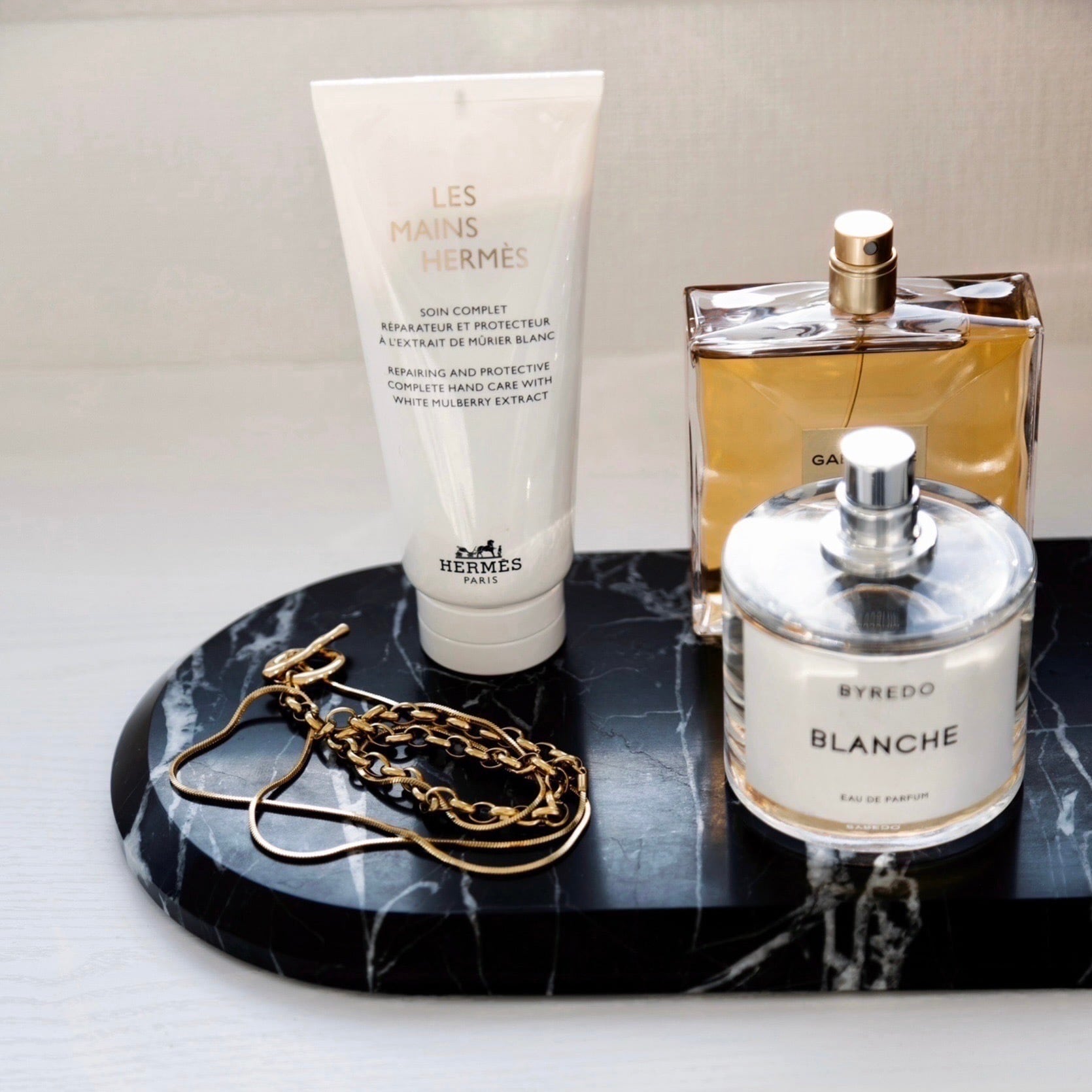 Ade×&classy 天然大理石オーバルトレイ