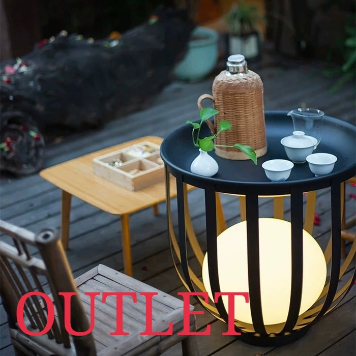 【アウトレット10%OFF】ガーデンテーブルランプ スモール