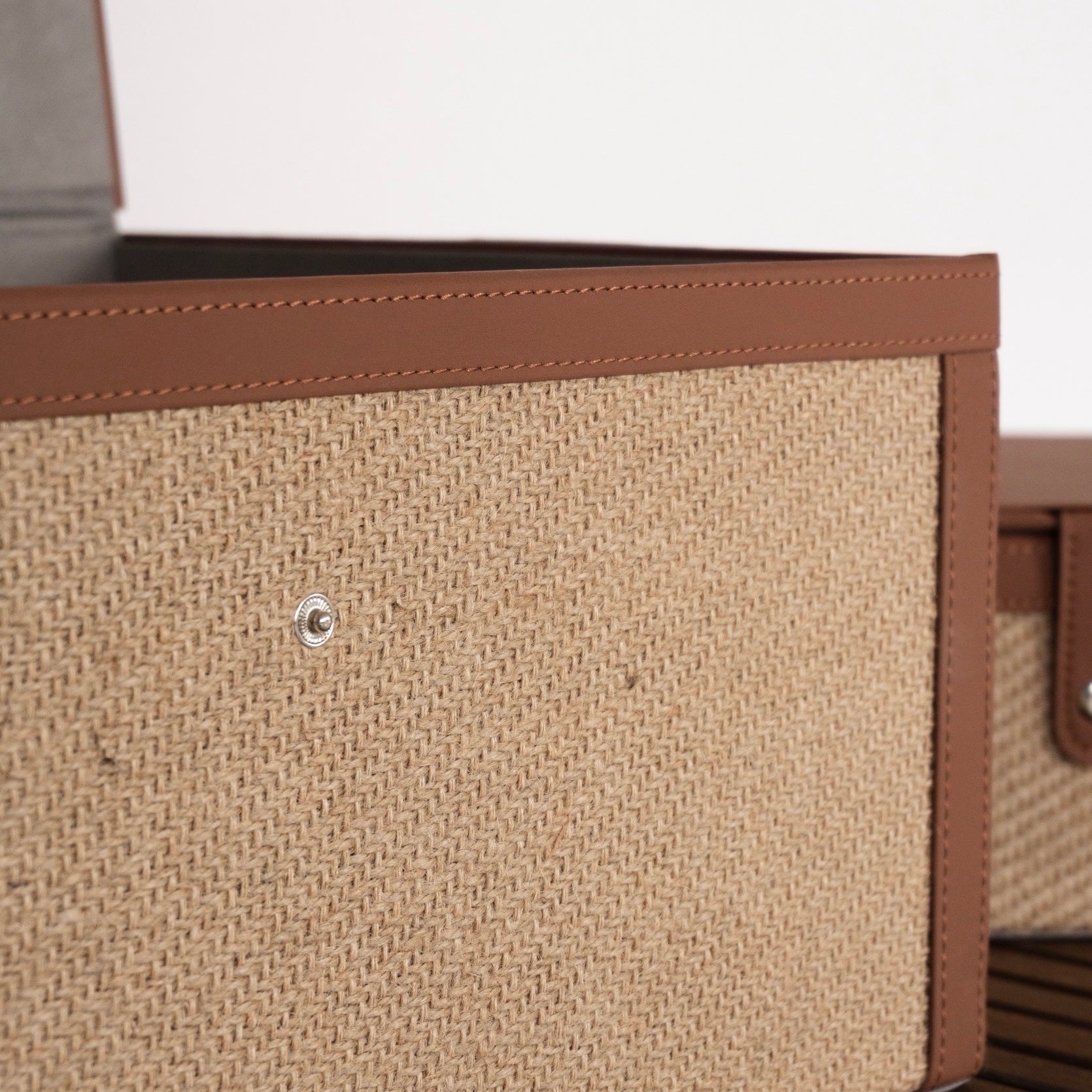 レザーライク ストレージボックス2点セット