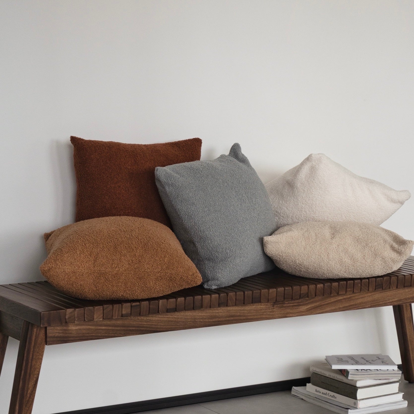 テディテクスチャ クッションカバー