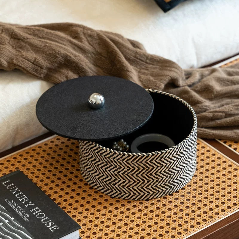 ヘリンボーン ストレージボックス