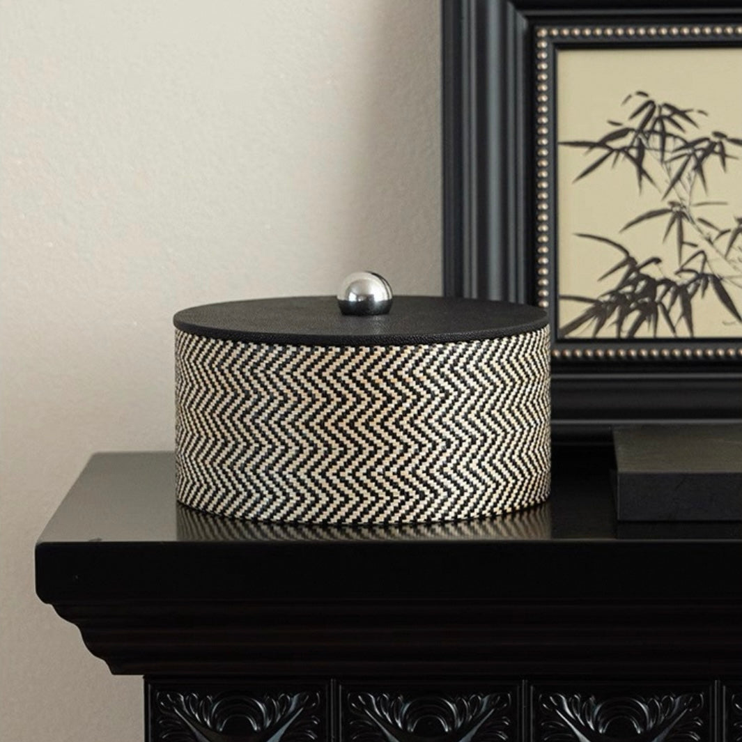 ヘリンボーン ストレージボックス