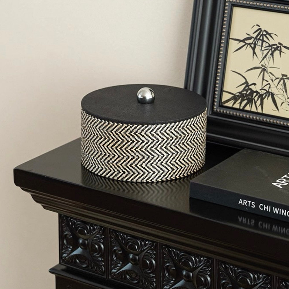 ヘリンボーン ストレージボックス