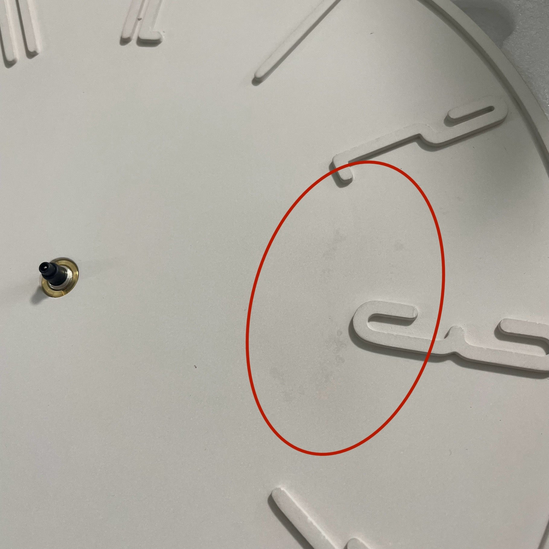 【アウトレット10%OFF】ウォールクロック ベトン ナンバー