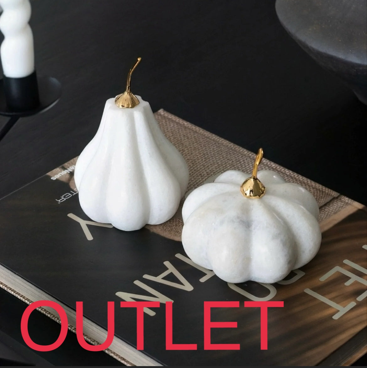 【アウトレット10%OFF】マーブルリークオブジェ