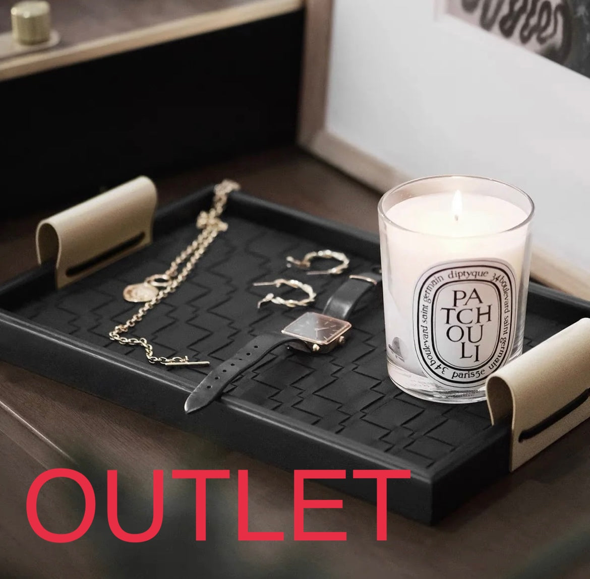 【アウトレット10%OFF】レザーポイニートレイ スモール