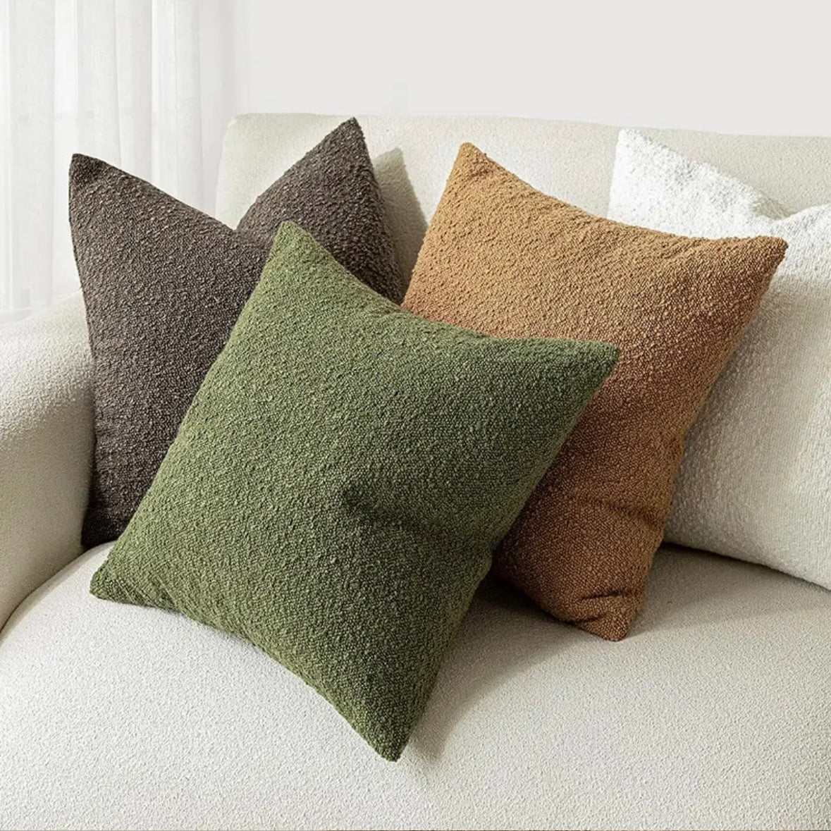 ブークレ クッションカバー