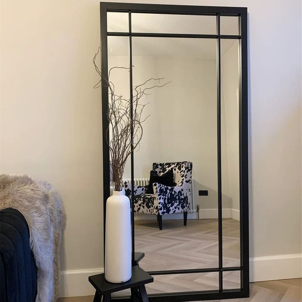 ブラックフレームミラー