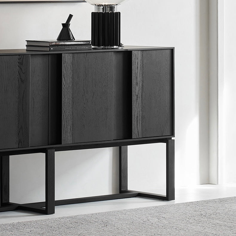 ソリッドウッドロングレッグキャビネット