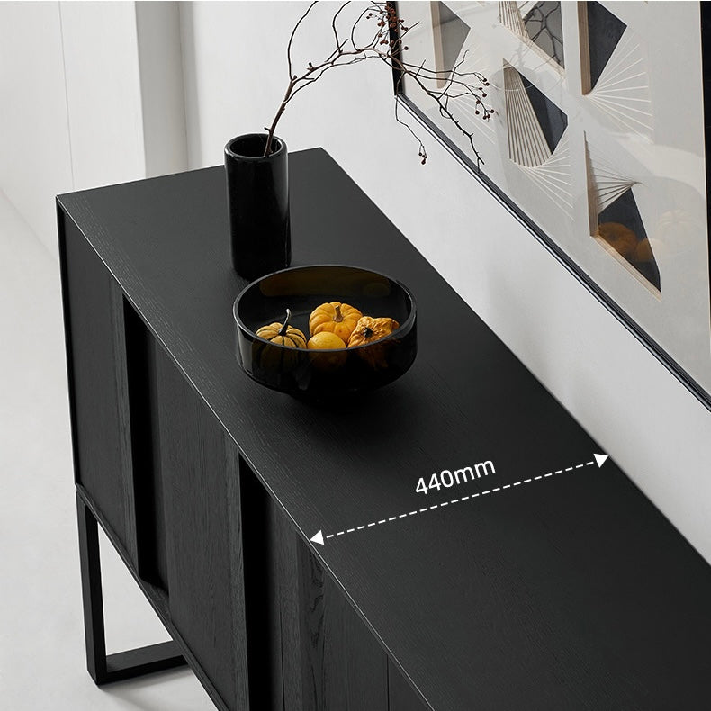 ソリッドウッドロングレッグキャビネット