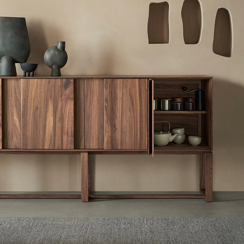 ソリッドウッドロングレッグキャビネット