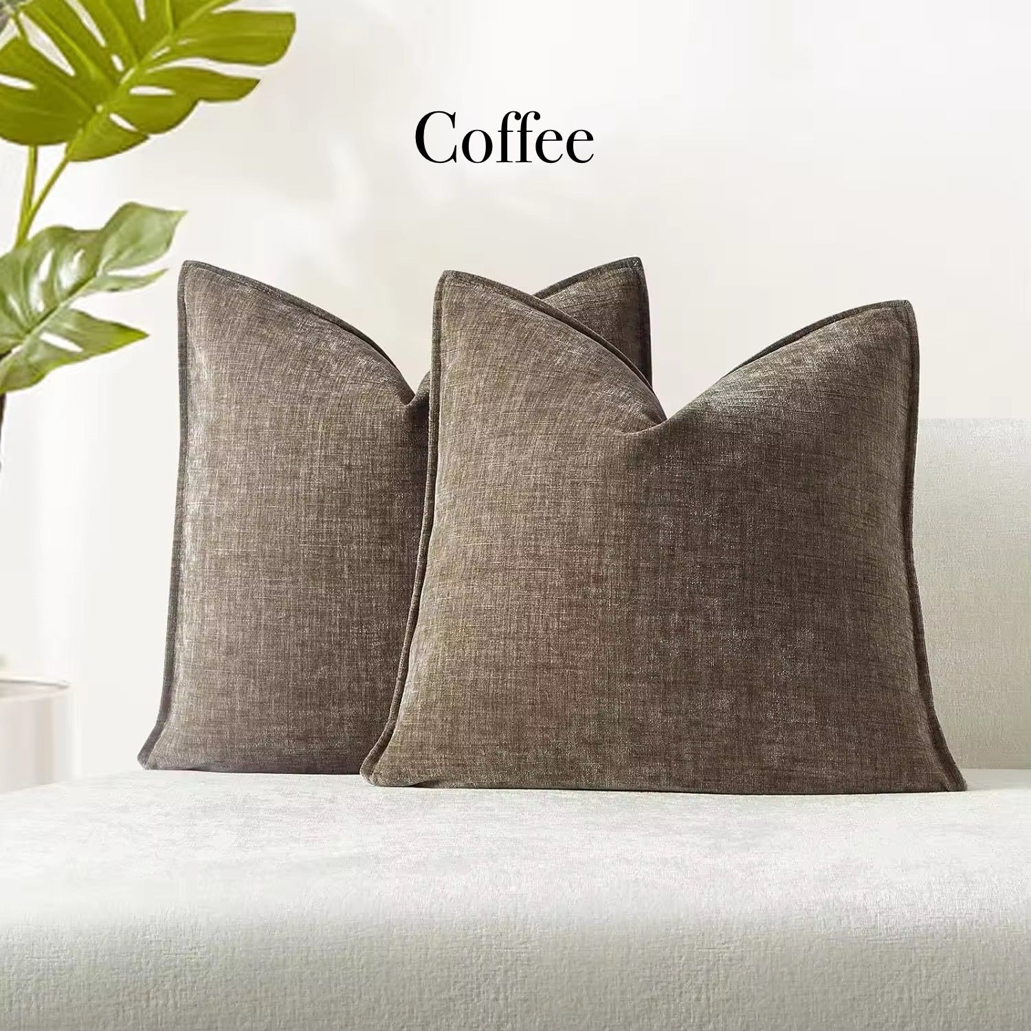 【アウトレット10%OFF】シェニールジャガード クッションカバー