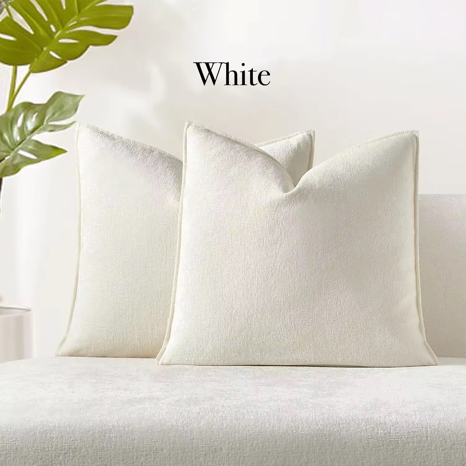 【アウトレット10%OFF】シェニールジャガード クッションカバー