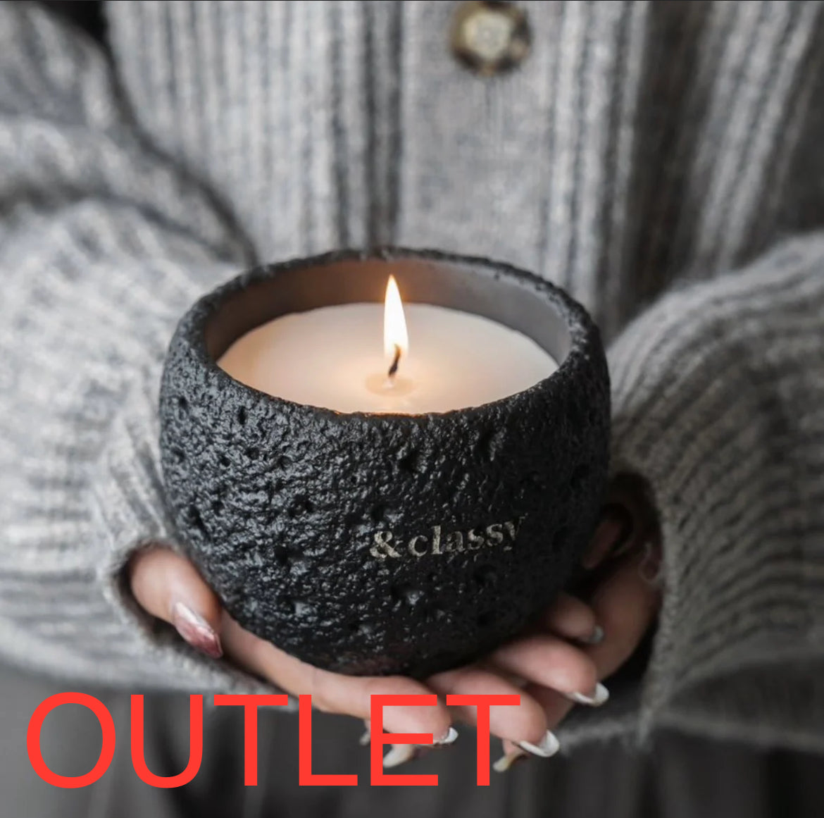 【アウトレット10%OFF】オリジナル バンピーベトンキャンドル