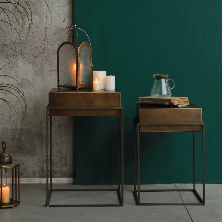 インダストリアル サイドテーブル