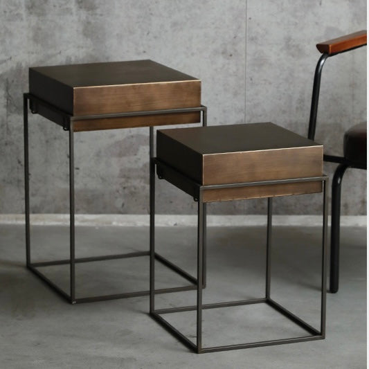 インダストリアル サイドテーブル