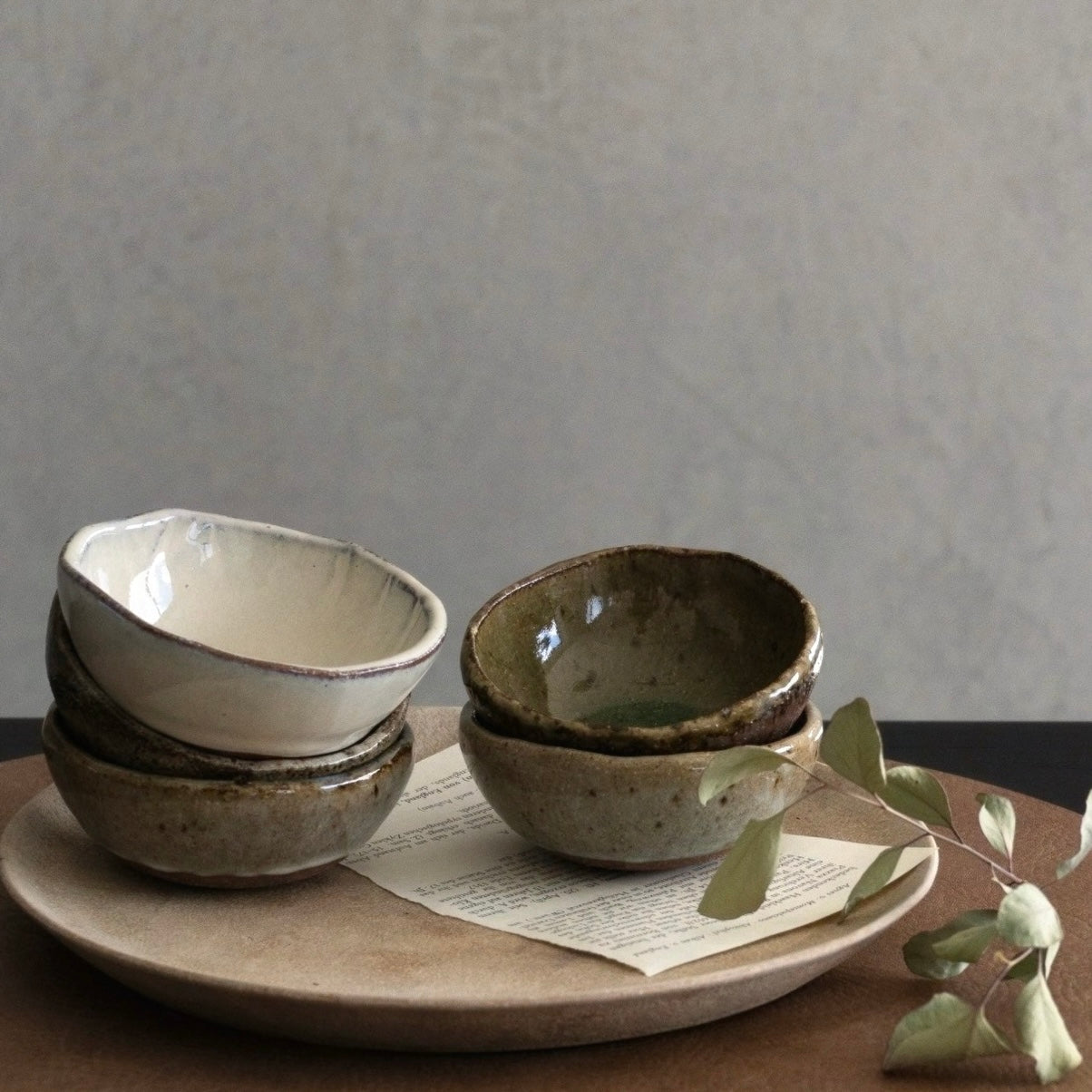 カームミニディッシュ［信楽焼］