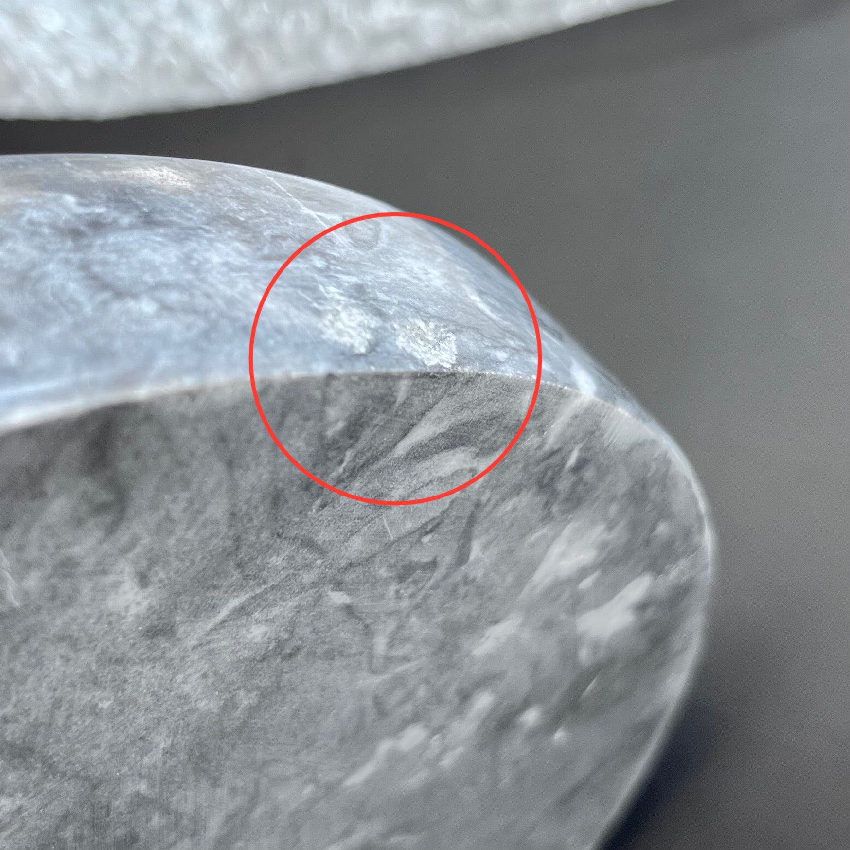 【アウトレット10%OFF】天然大理石ラウンドトレイ