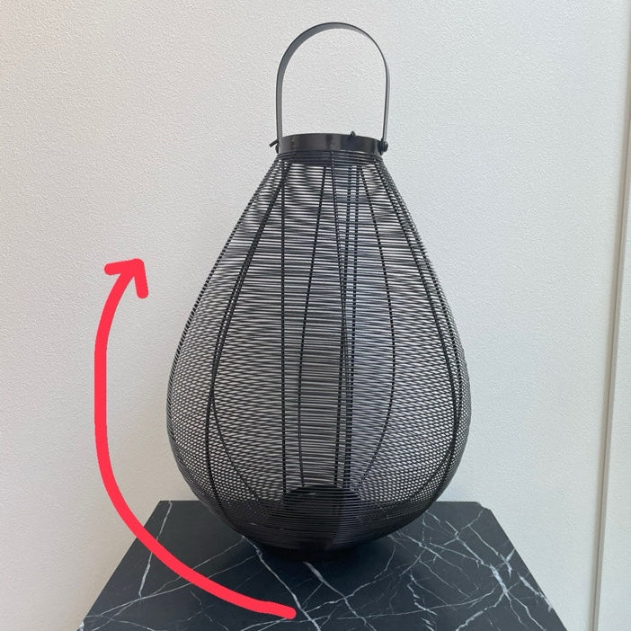 【アウトレット10%OFF】「即納品」オーバルシルエット ランタンライト