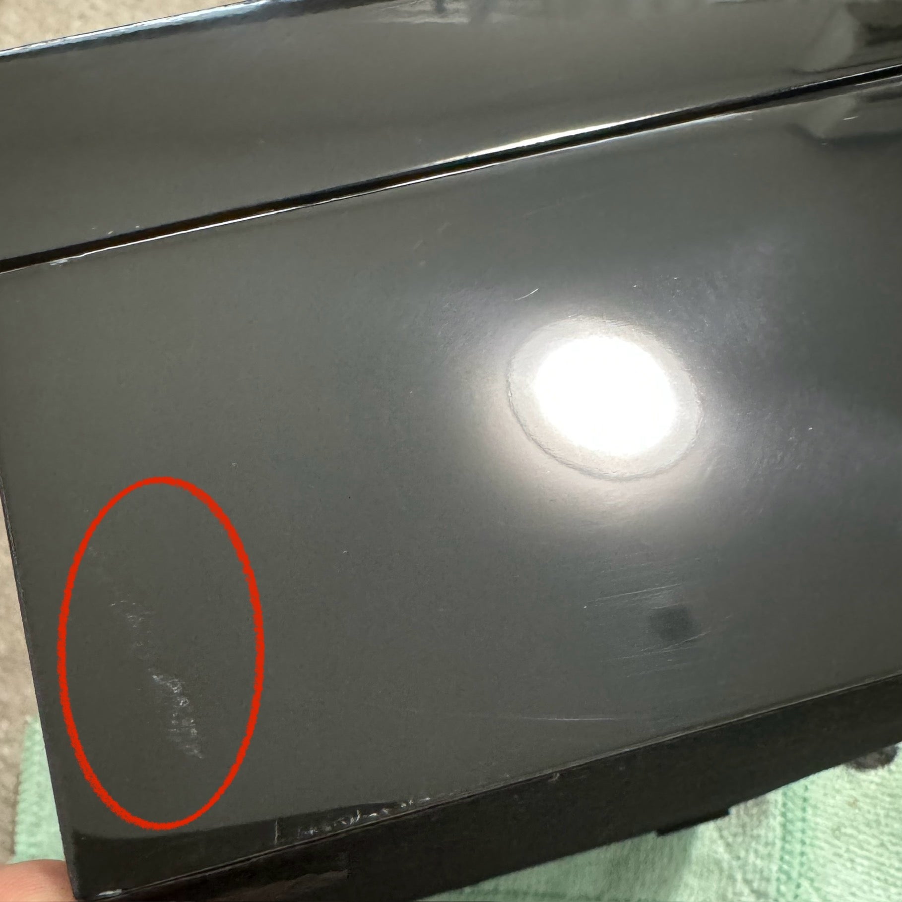 【アウトレット10%OFF】モノトーン×ゴールド インテリアボックス スモール