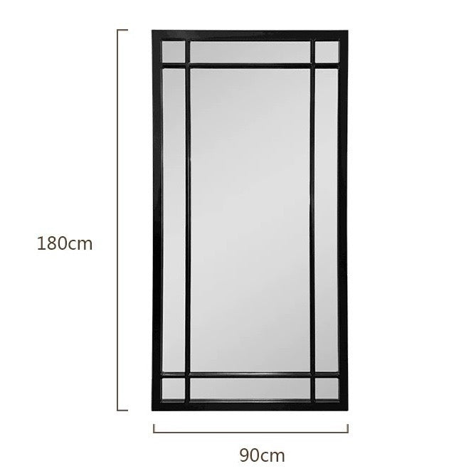 ブラックフレームミラー