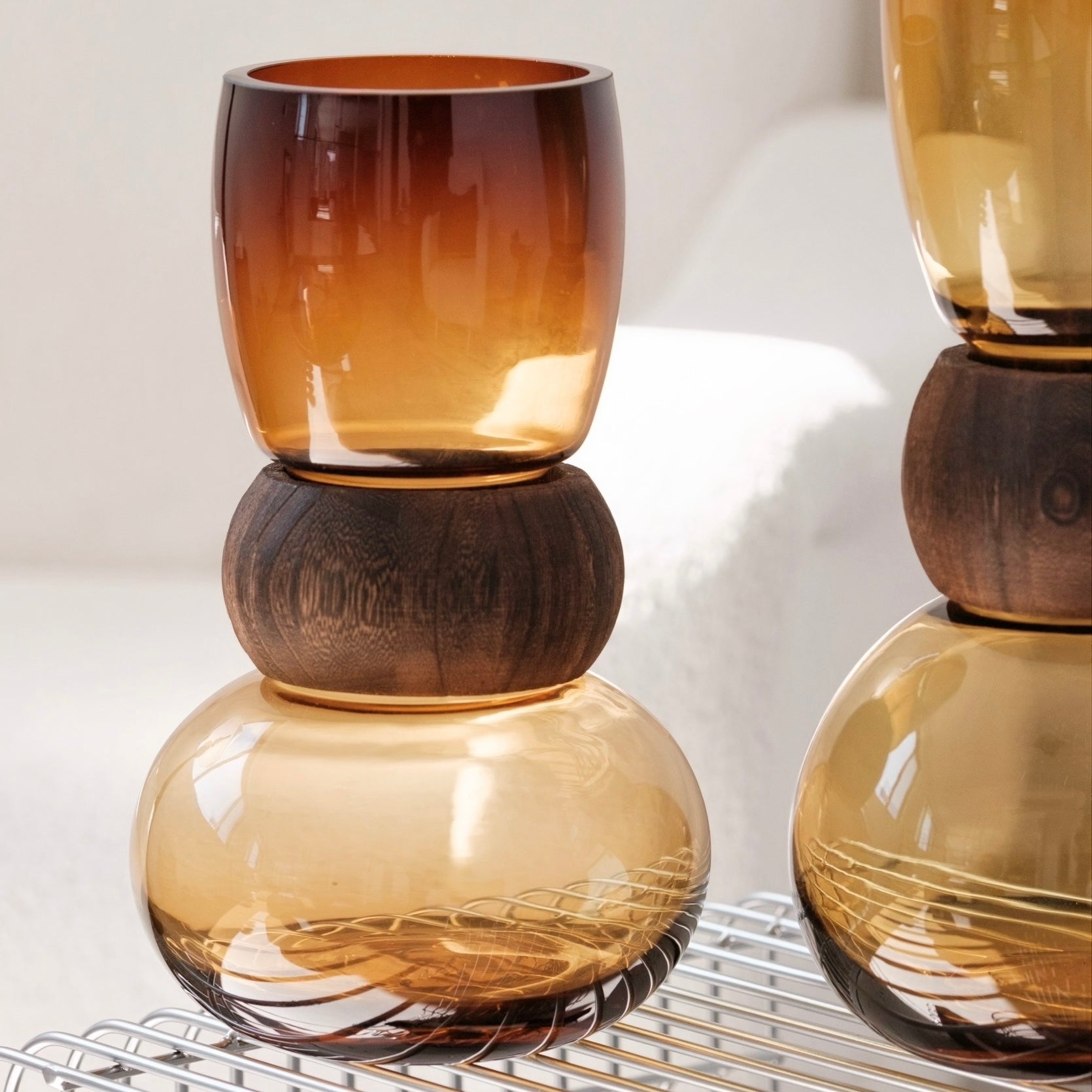 スタックガラスベース