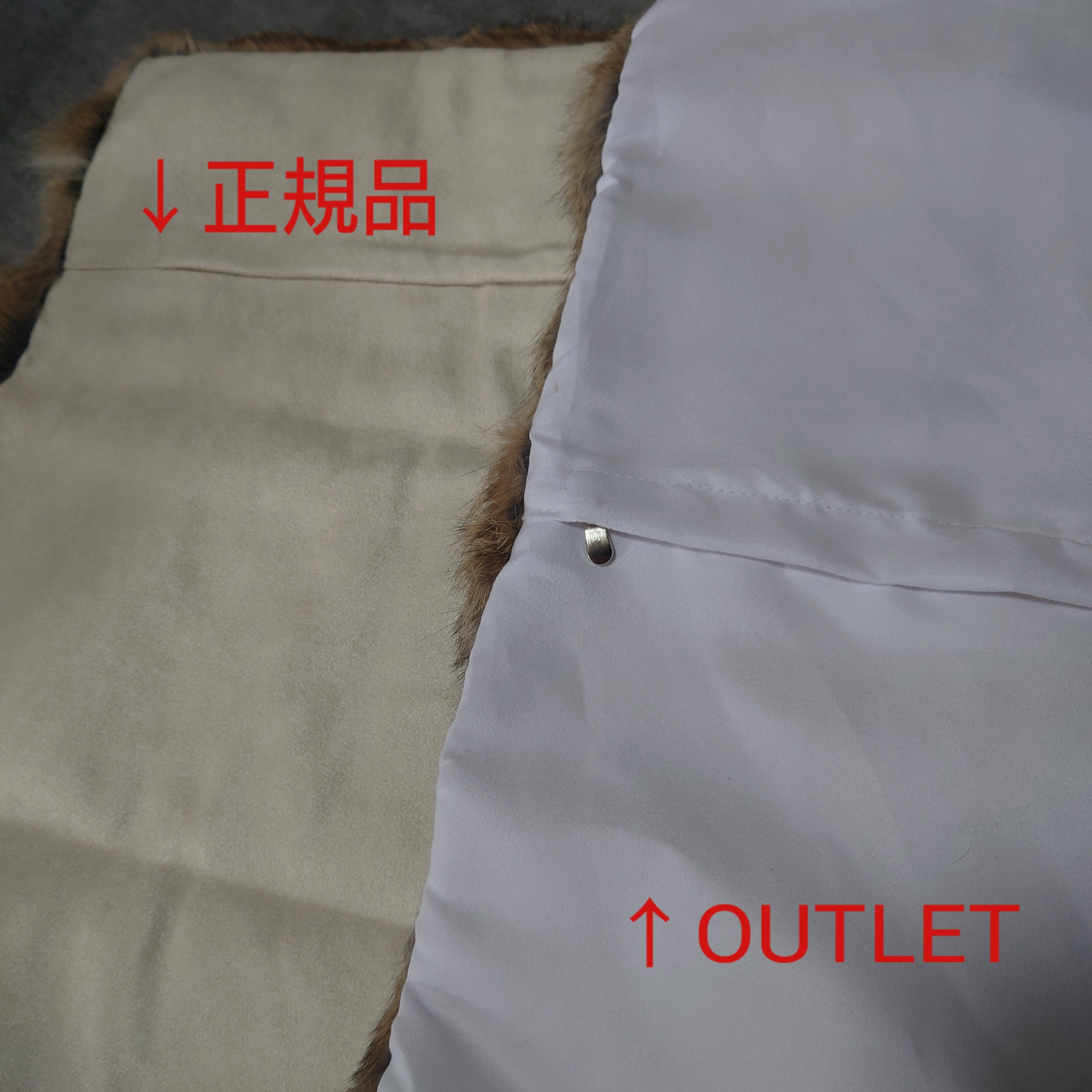 【アウトレット10%OFF】ラビットファークッションカバー