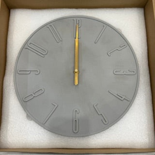 【アウトレット25％OFF】ウォールクロック　ベトン　ナンバー