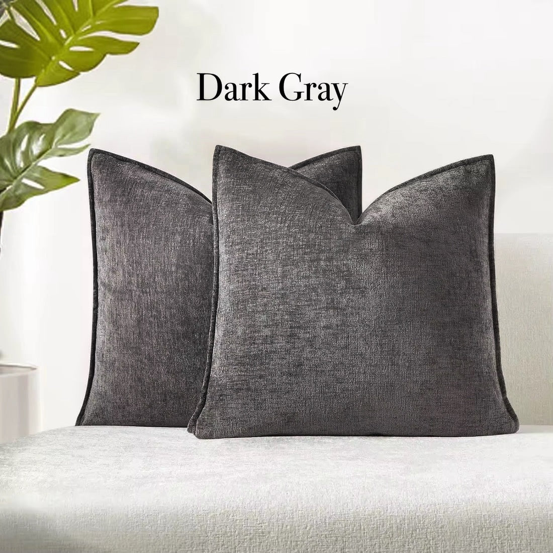 【アウトレット10％OFF】シェニールジャガード　クッションカバー