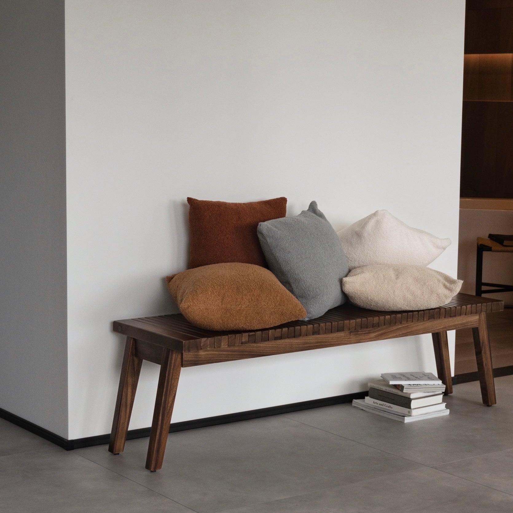 テディテクスチャ クッションカバー