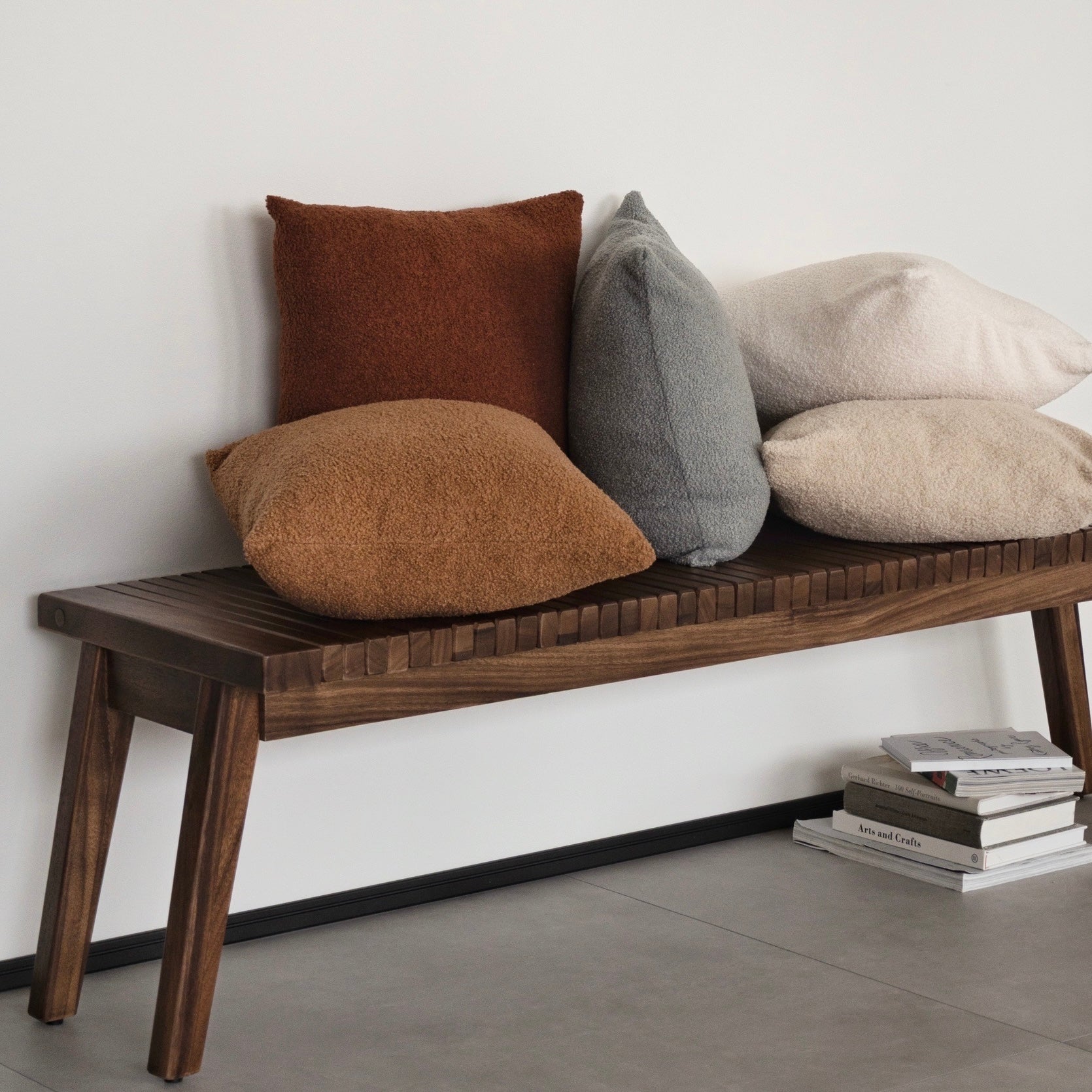 テディテクスチャ クッションカバー