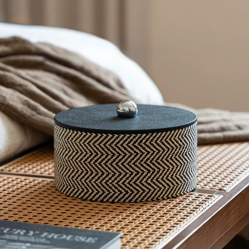 ヘリンボーン ストレージボックス