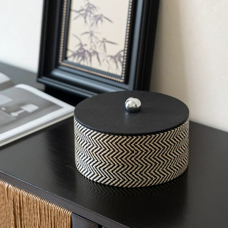 ヘリンボーン ストレージボックス