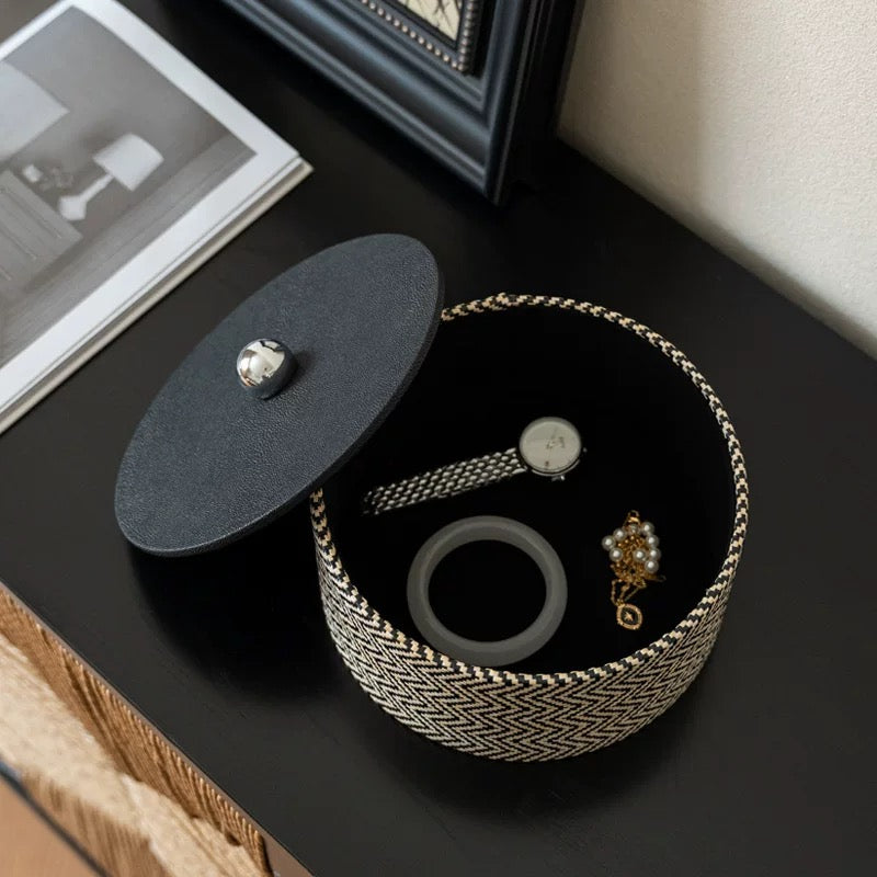 ヘリンボーン ストレージボックス