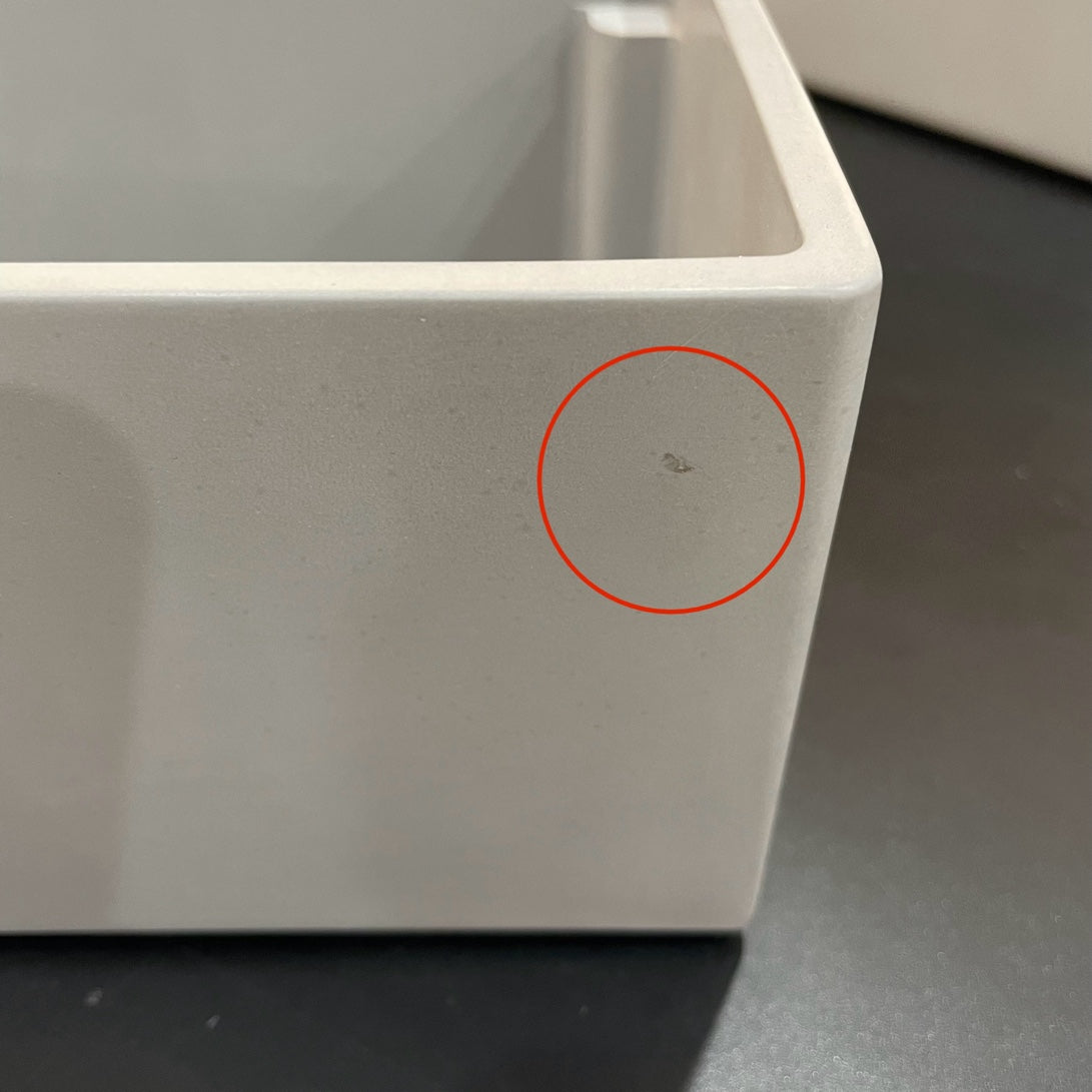 【アウトレット10%OFF】ティッシュケース　ベトン　スクエアフォルム