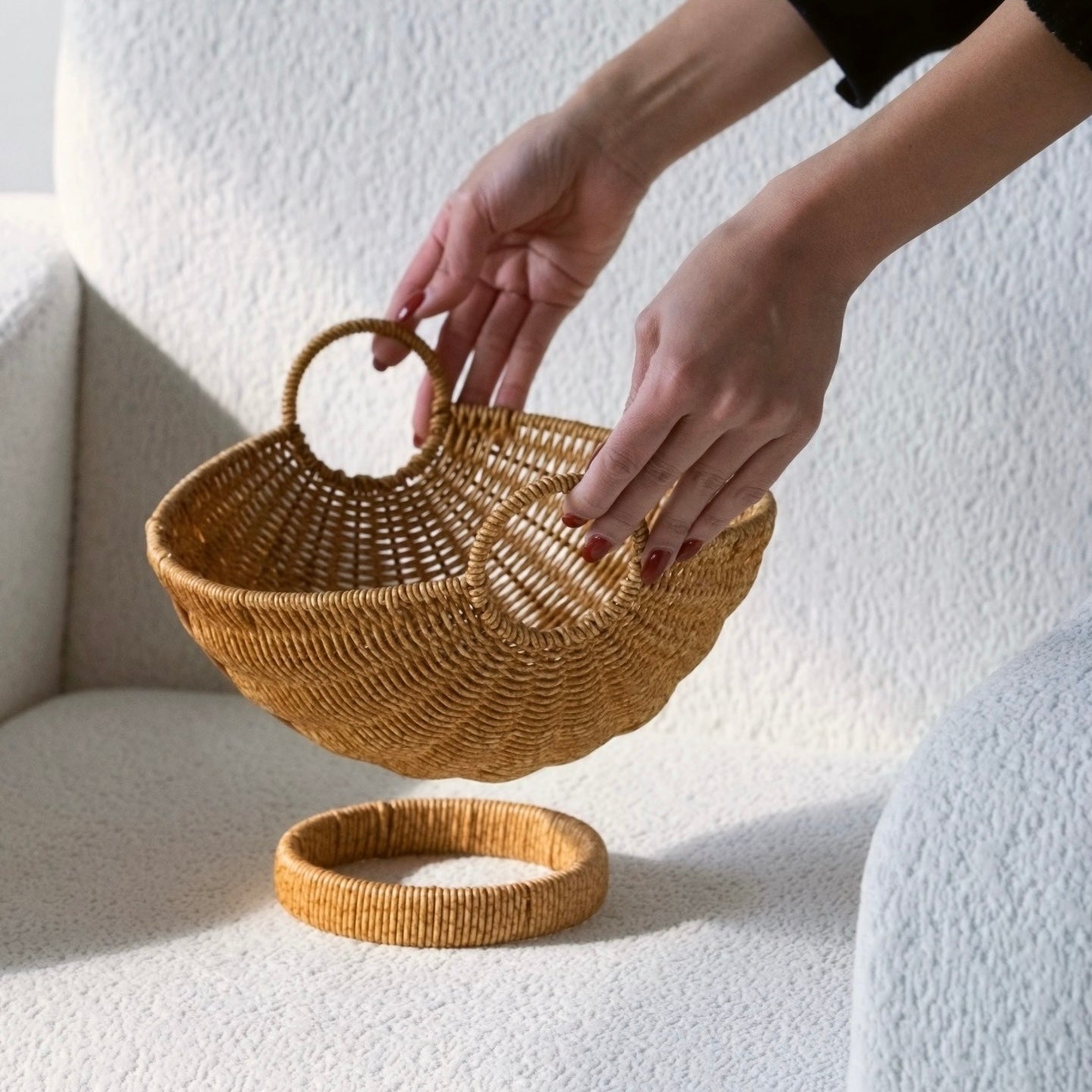 ループラタンバスケット