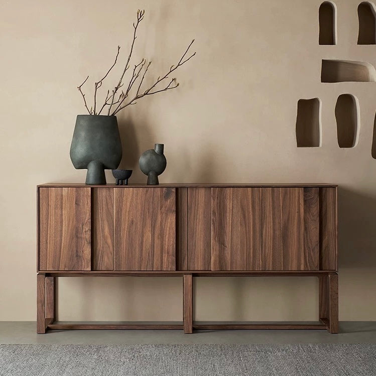 ソリッドウッドロングレッグキャビネット