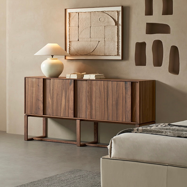 ソリッドウッドロングレッグキャビネット