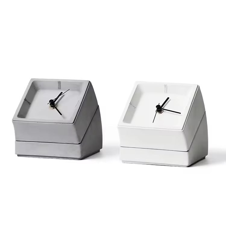 【アウトレット10％OFF】ベトンブロック テーブルクロック