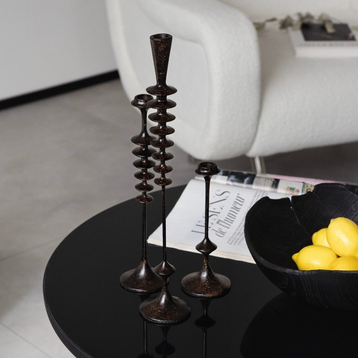 アートスパイン キャンドルスタンド3点セット
