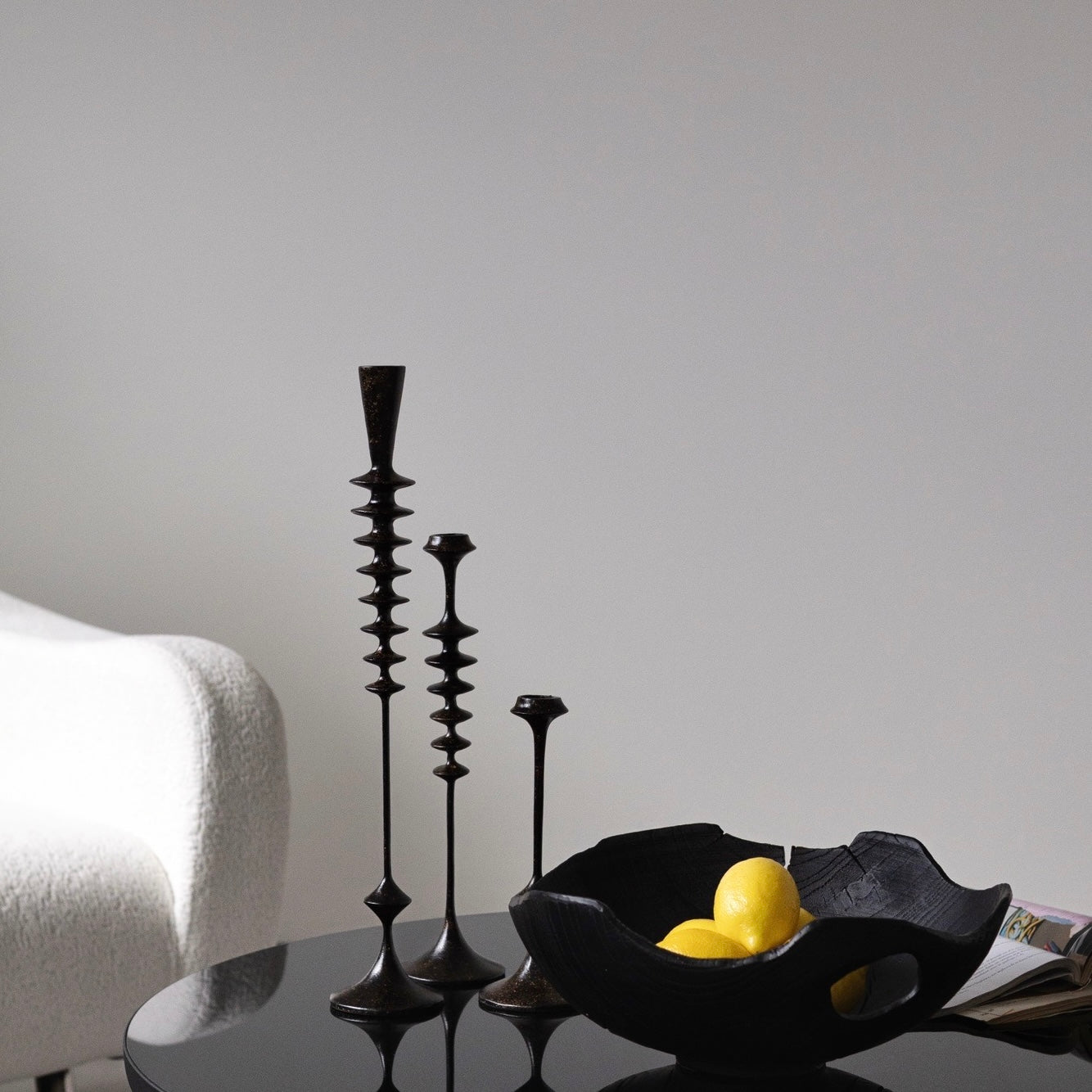 アートスパイン キャンドルスタンド3点セット