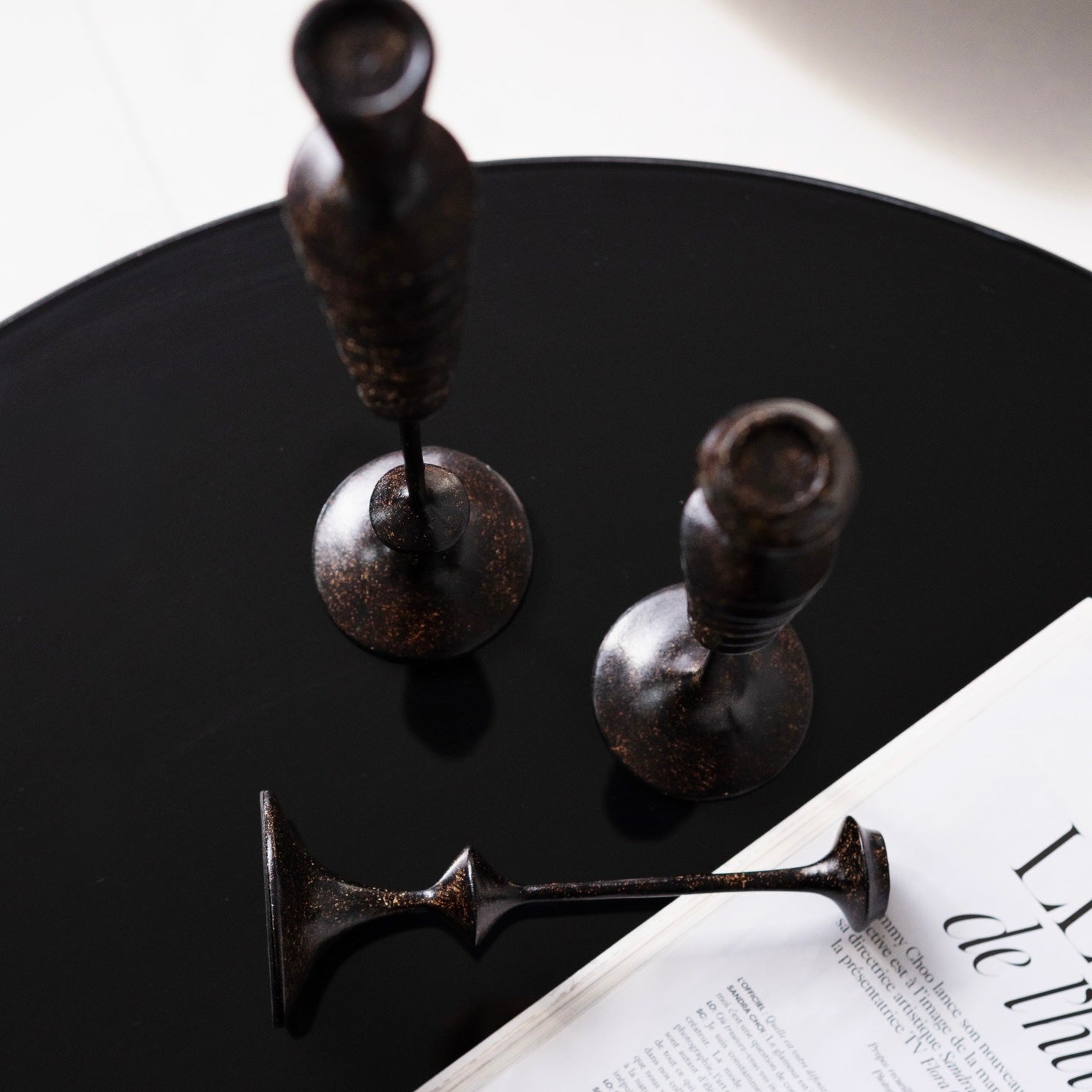 アートスパイン キャンドルスタンド3点セット